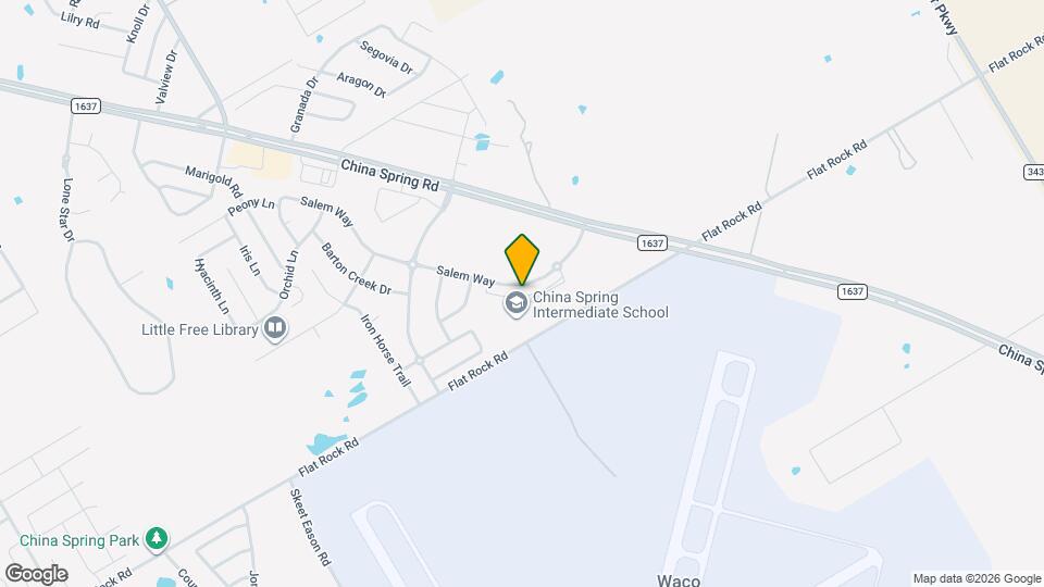 9820 Salem Way Map and Location Details