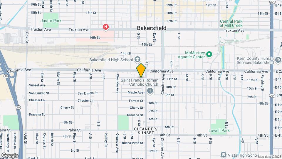 1723 Blanche St Map and Location Details