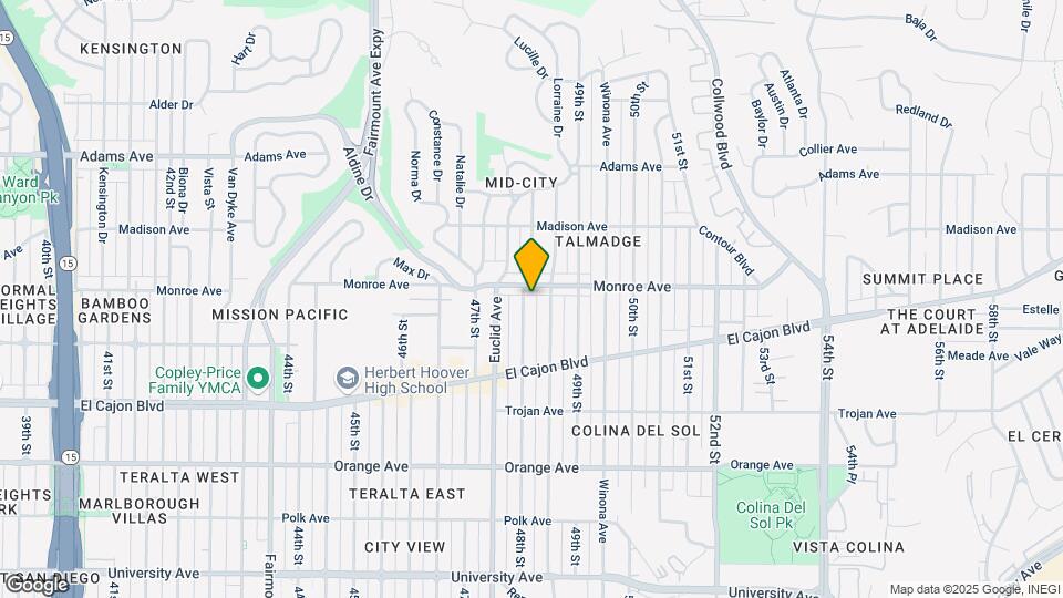 4493 48th St Map and Location Details