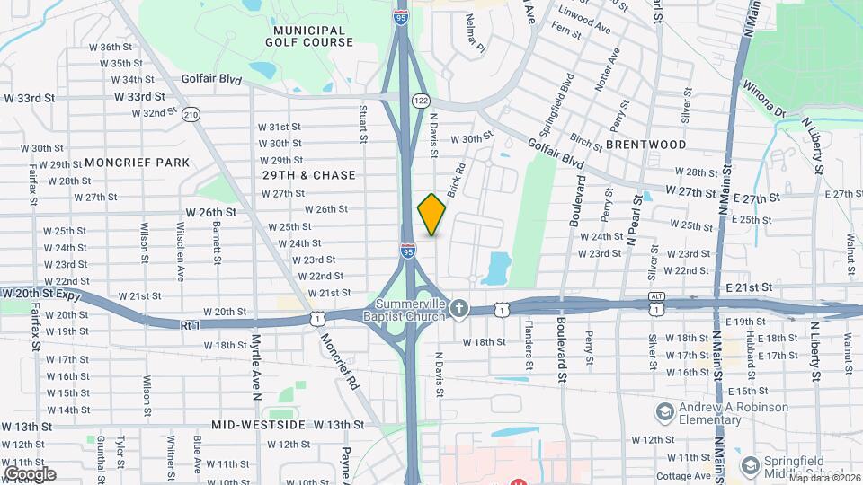 3324 N Davis St Map and Location Details