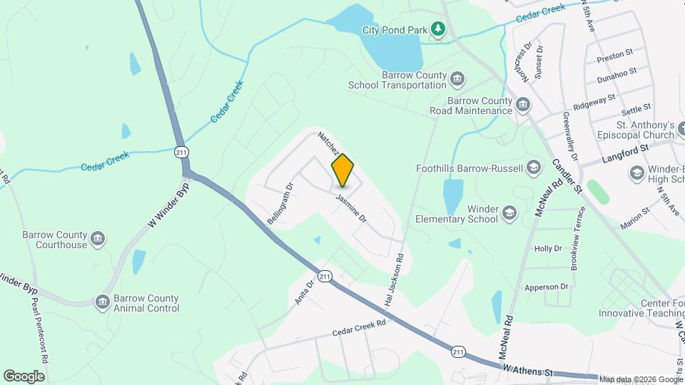 453 Jasmine Dr Mapa y Detalles de la Ubicación