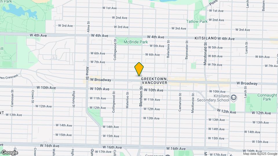 2475 Blenheim St Map and Location Details