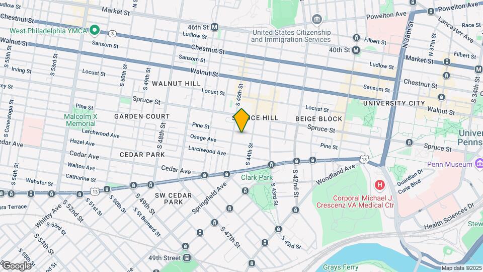 4414 Pine St Mapa y Detalles de la Ubicación