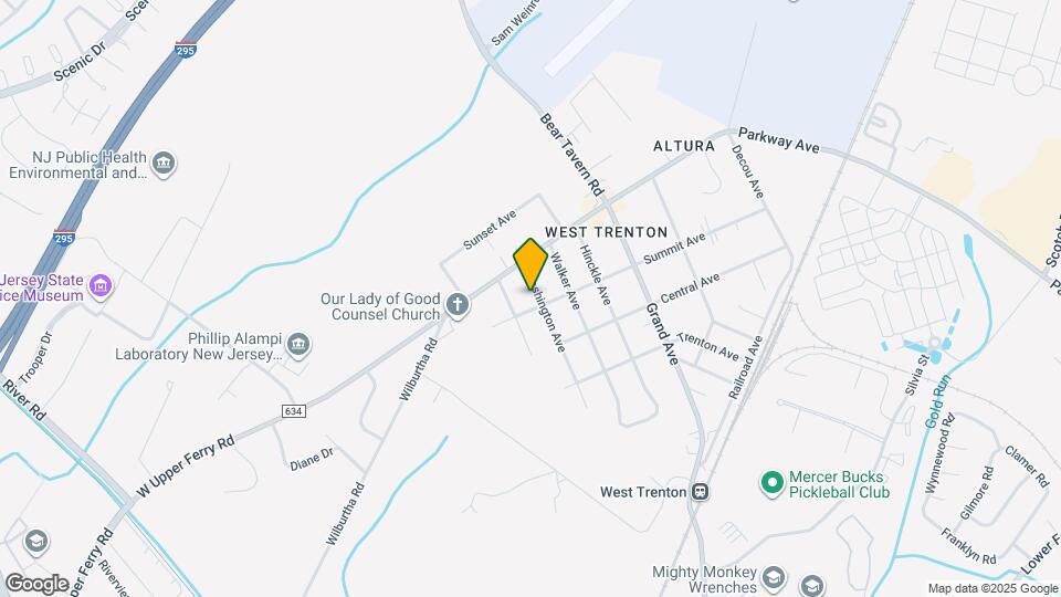 551 Washington Ave Map and Location Details