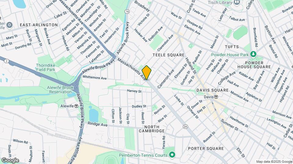 2456 Massachusetts Ave, Unit 303 Map and Location Details