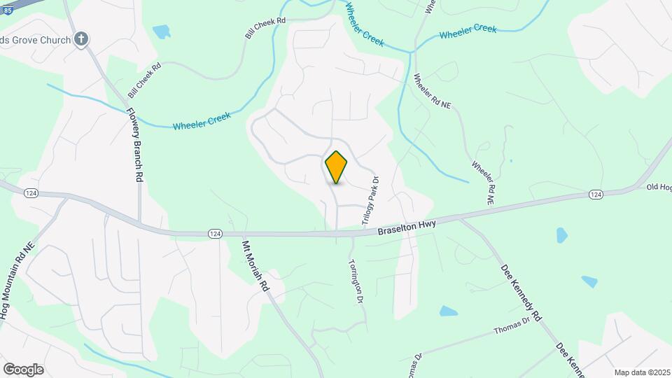 1533 Country Wood Dr Map and Location Details