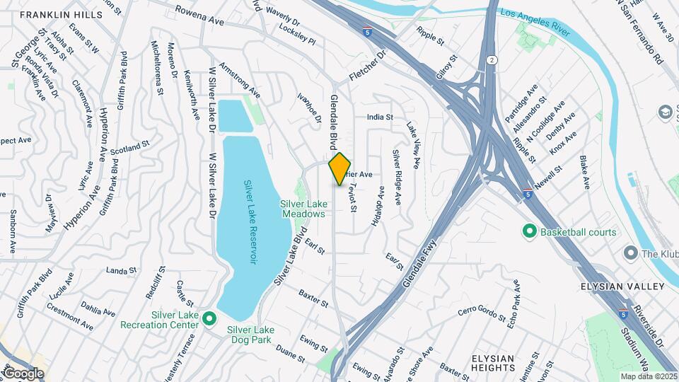 2372 Glendale Blvd Map and Location Details