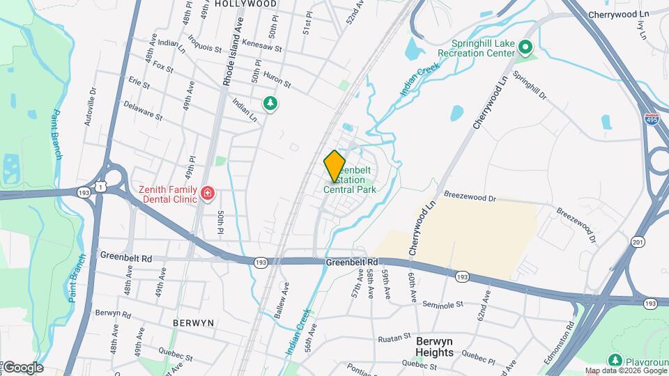 8141 Greenbelt Station Pkwy Mapa y Detalles de la Ubicación