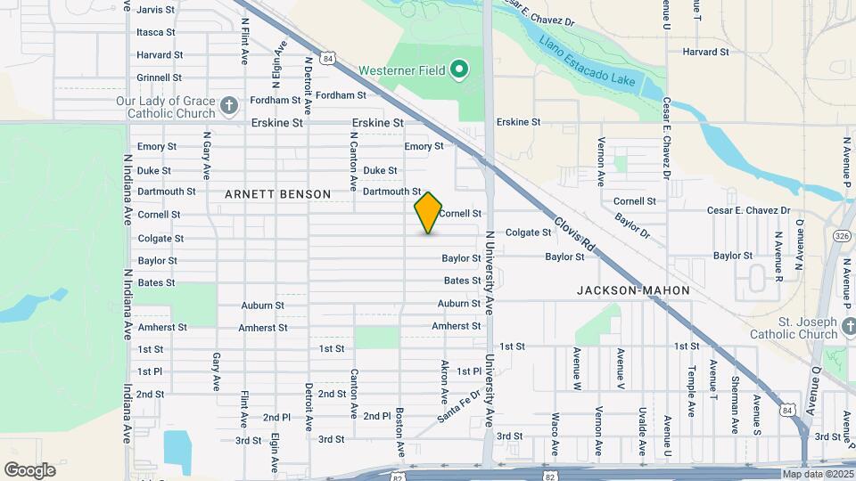 2611 Colgate St Map and Location Details
