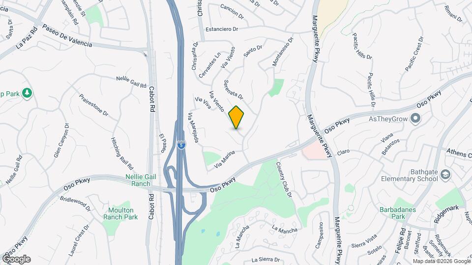 26061 Via Viento Map and Location Details