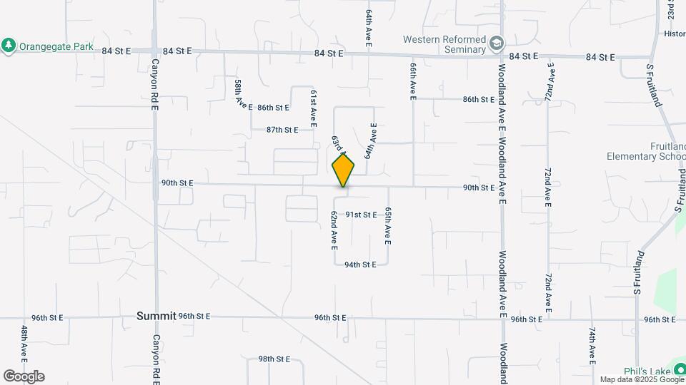 6215 90th St Ct E Map and Location Details