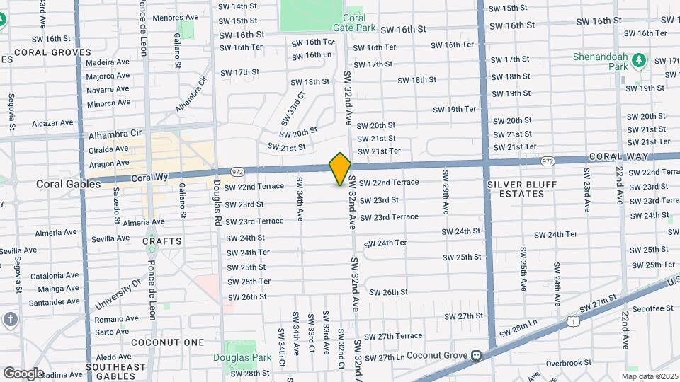 3240 SW 22nd Terrace Map and Location Details