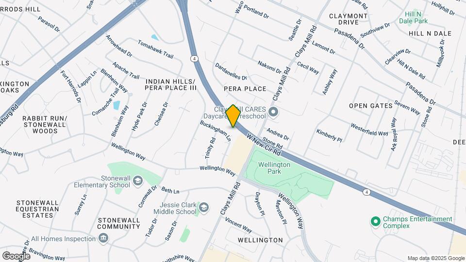 605 Buckingham Ln, Unit 605 Map and Location Details