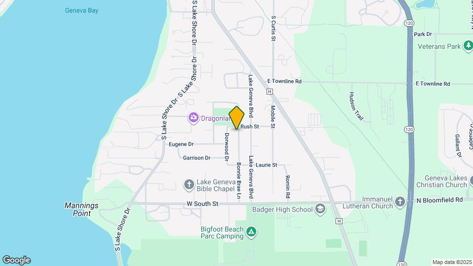 1018 Bonnie Brae Ln Map and Location Details
