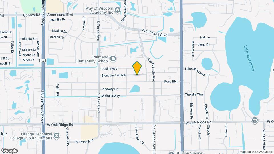 1828 Blossom Terrace Map and Location Details