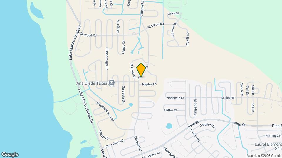 402 Oakland Ln Mapa y Detalles de la Ubicación