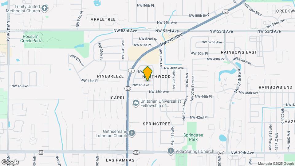 3146 NW 46 Ave Map and Location Details