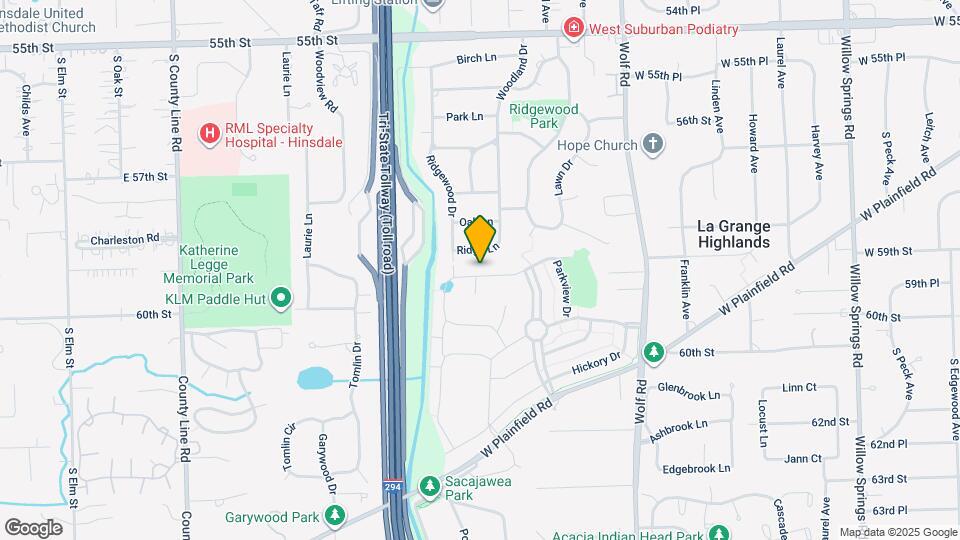 1118 Pin Oak Dr Map and Location Details