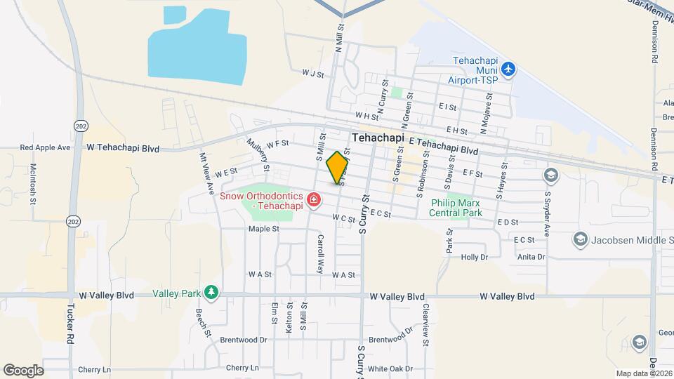 315 S Pauley St Map and Location Details