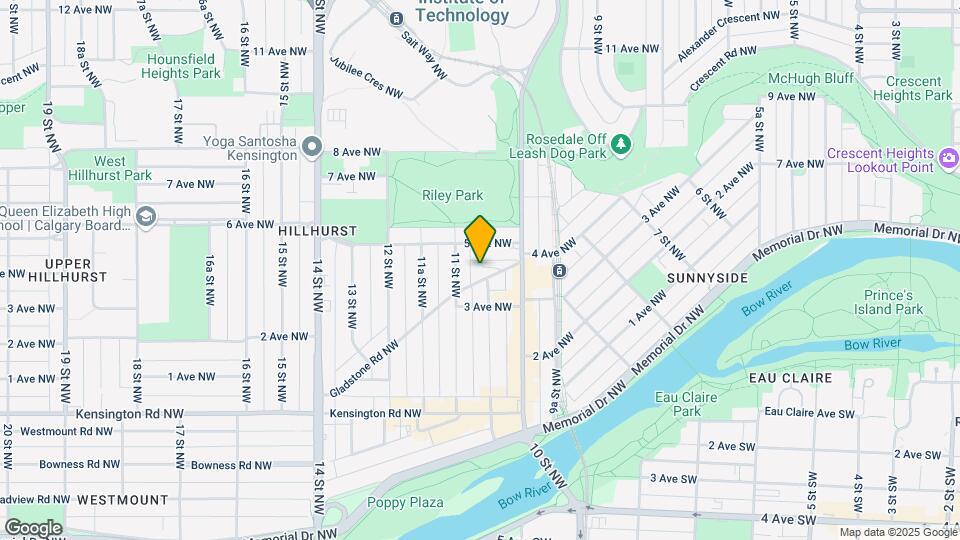 1126 Gladstone Rd NW Map and Location Details