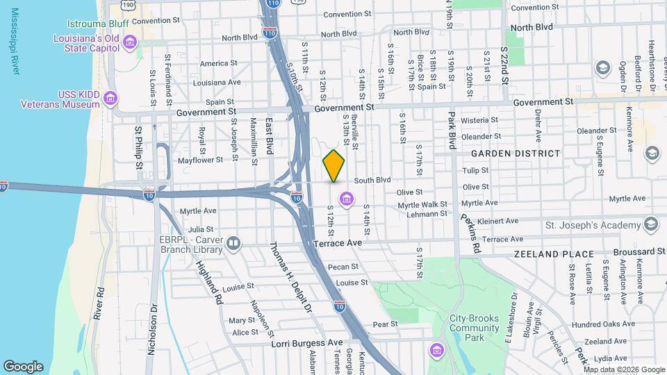 911 S 12th St Map and Location Details