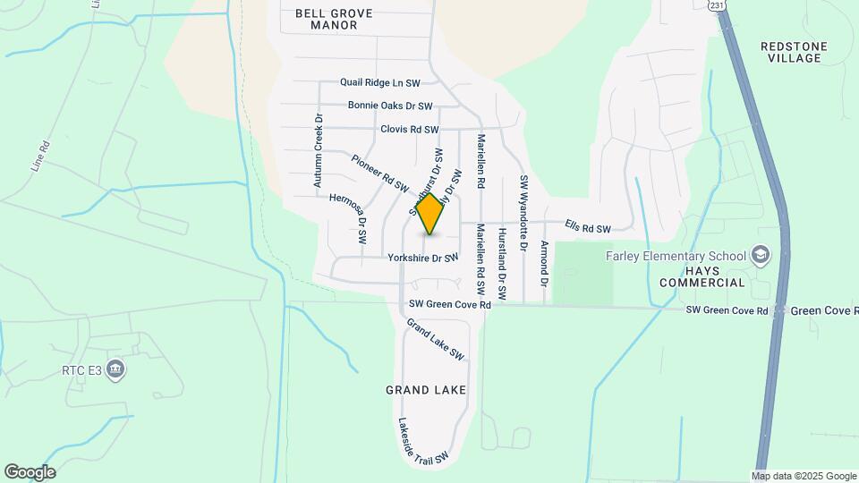 14015 Creely Dr SW Map and Location Details
