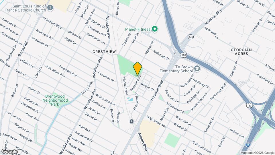 8010 Wildcat Pass Map and Location Details
