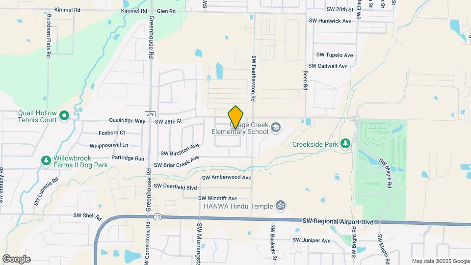 3002 SW Fernwood Ave Map and Location Details