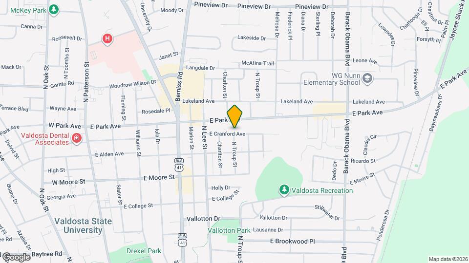 900 E Cranford Ave Map and Location Details