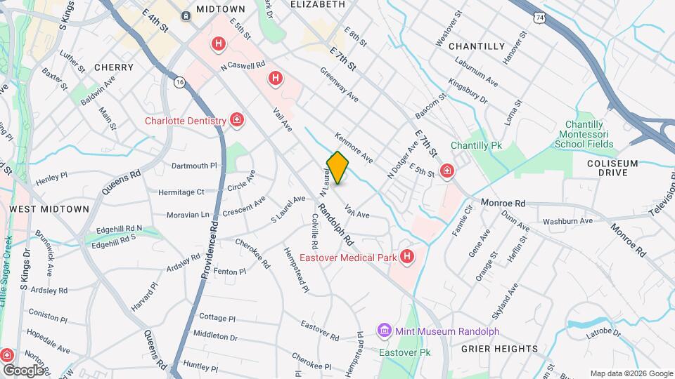 2425 Vail Ave Map and Location Details