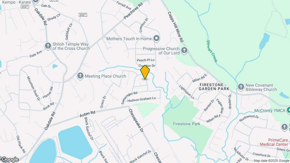 1110 Swearngan Ridge Ct Mapa y Detalles de la Ubicación