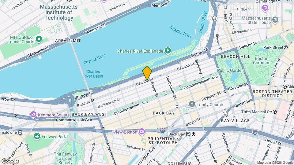 311 Beacon St, Unit 1-5 Map and Location Details