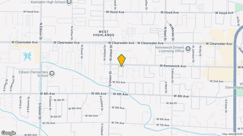 108 S Tweedt Pl Map and Location Details