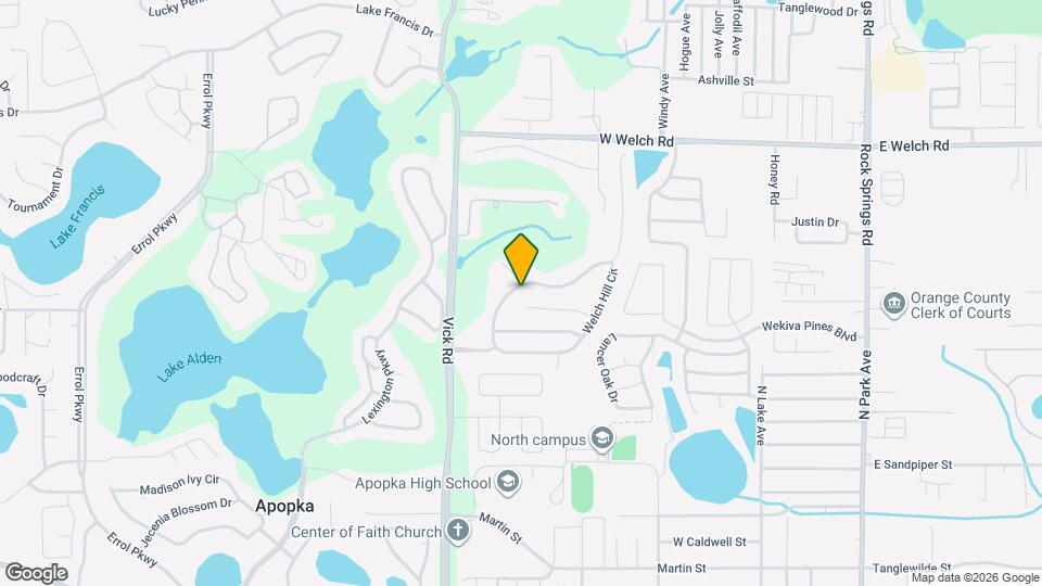 1099 Welch Hill Cir Map and Location Details