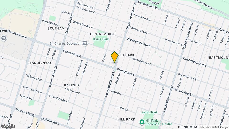 670 Upper Wellington St Map and Location Details