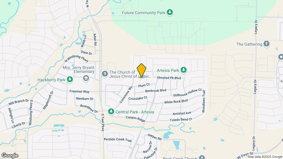 2016 Hubbard Park Ln Map and Location Details