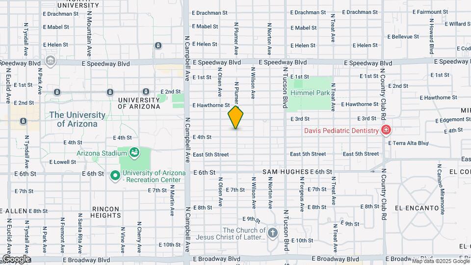 2149 E 4th St Map and Location Details