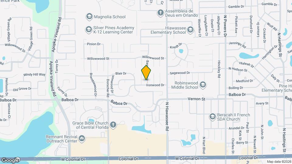 1794 Baywood Ave Mapa y Detalles de la Ubicación