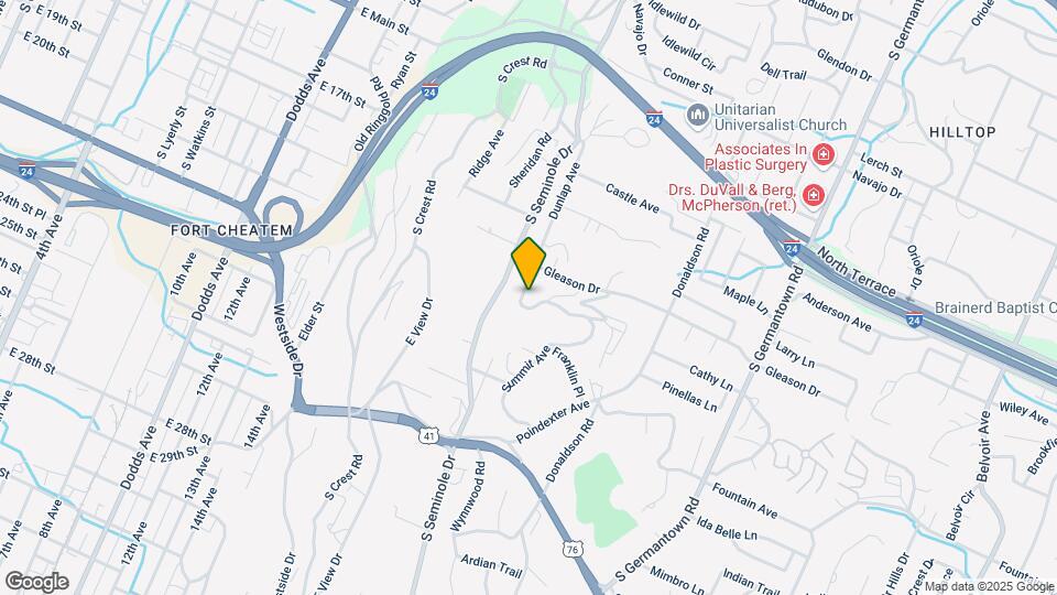706 Dunlap Ave Map and Location Details