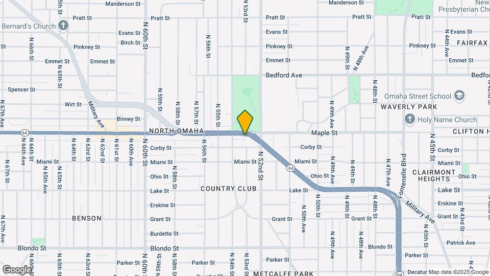 5227-5231 NW Radial Hwy Map and Location Details