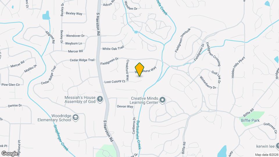 4852 Lost Colony Ct Map and Location Details