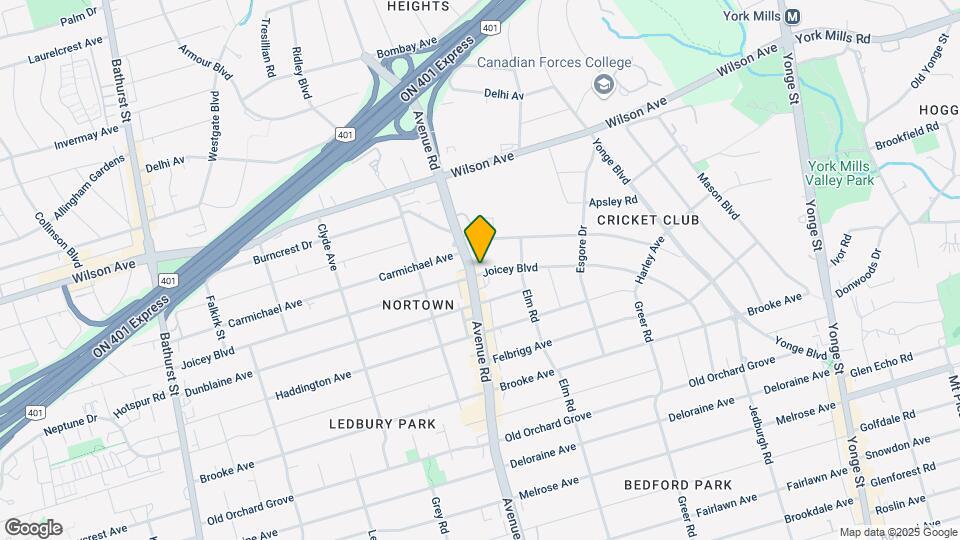188 Joicey Blvd Map and Location Details