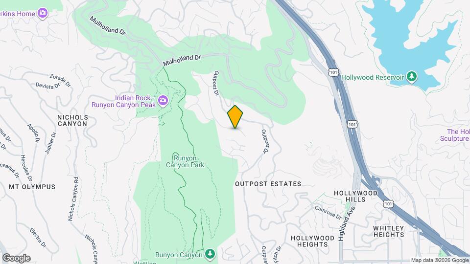 2439 Carman Crest Dr Map and Location Details