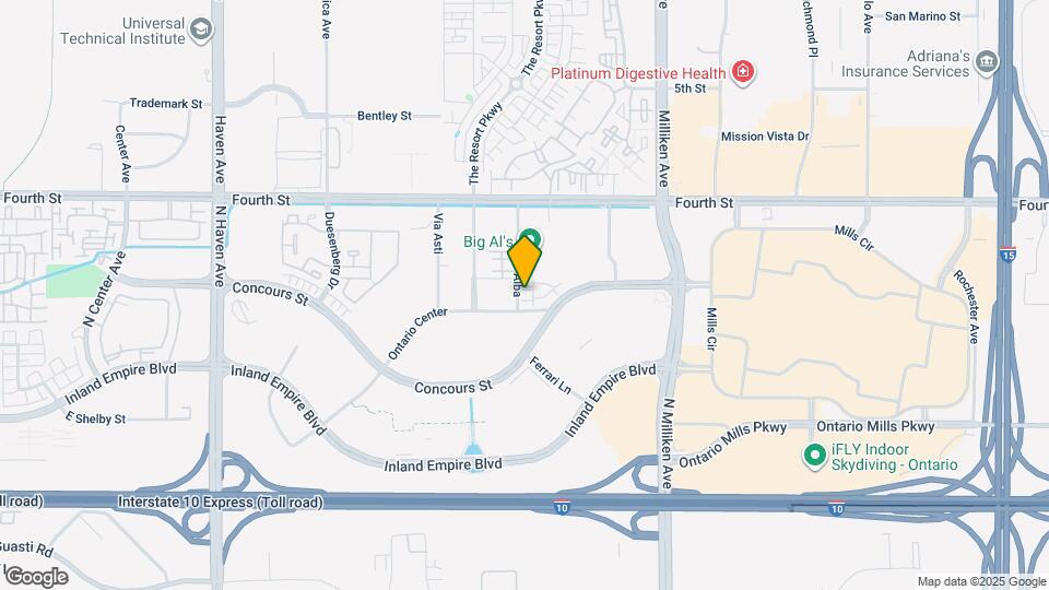 Radius at Piemonte Mapa y Detalles de la Ubicación
