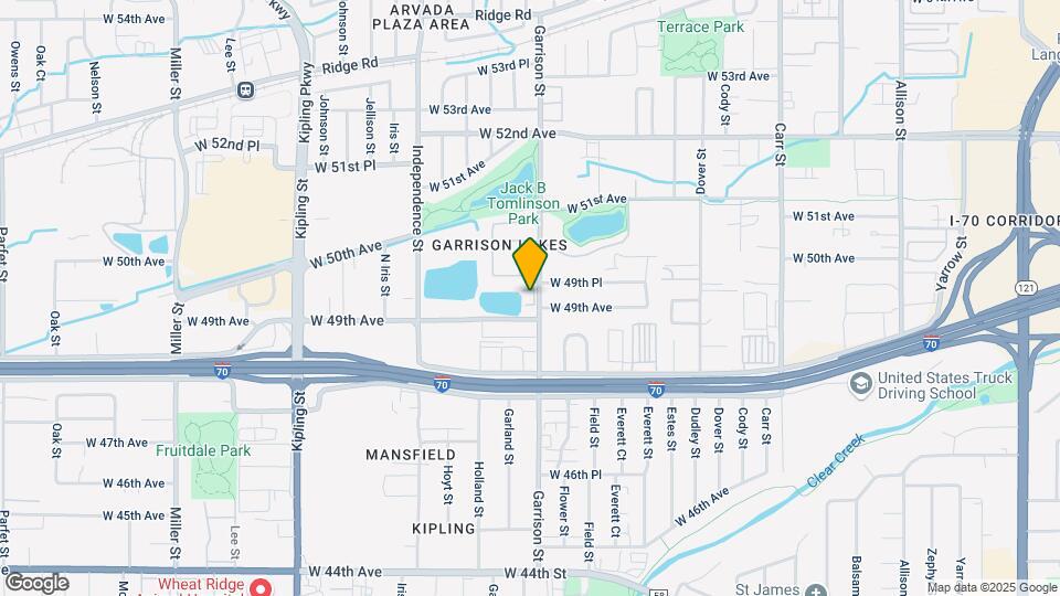 4911 Garrison St Map and Location Details