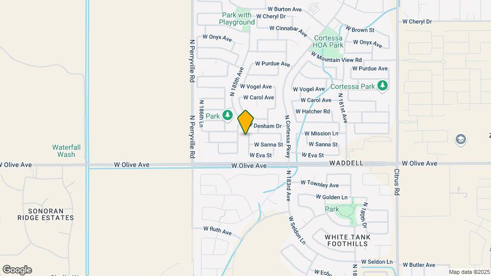 9224 N 184th Ln Map and Location Details