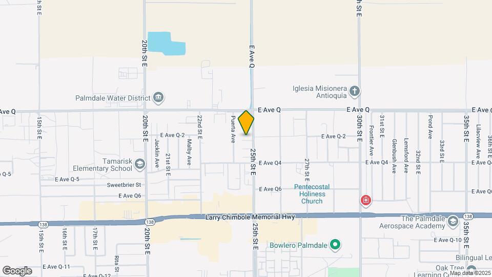 38657 25th St E Map and Location Details