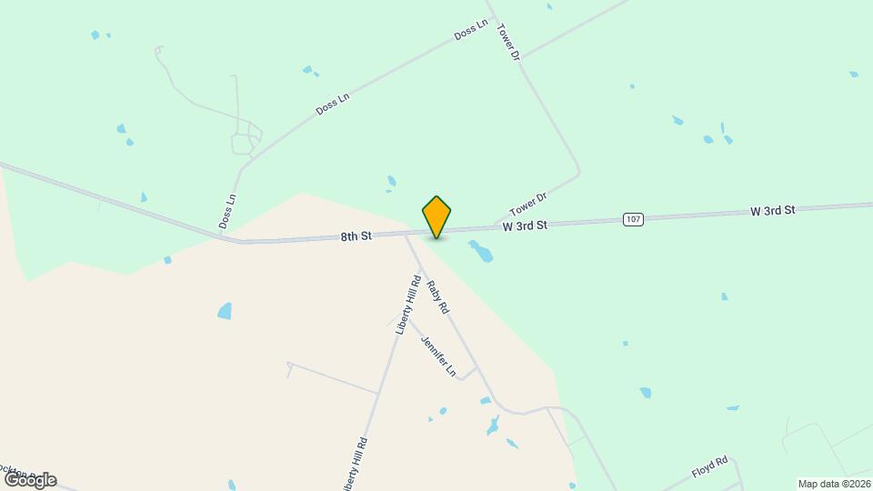 3205 Eddy-Gatesville Pkwy Mapa y Detalles de la Ubicación