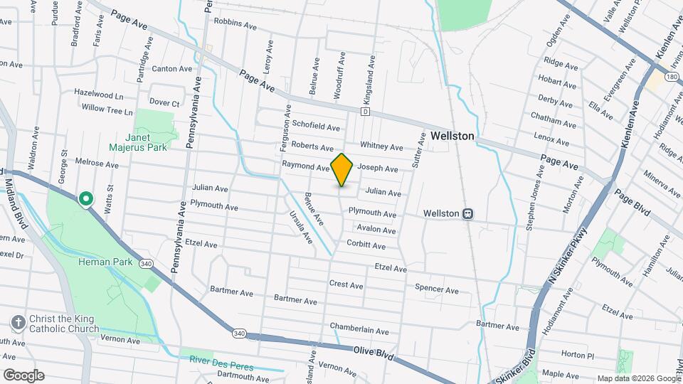 6575 Julian Ave Map and Location Details