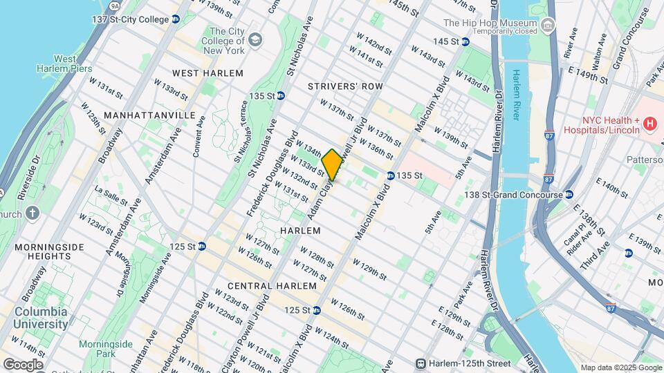 2247-2253 Adam Clayton Powell Jr Blvd Map and Location Details